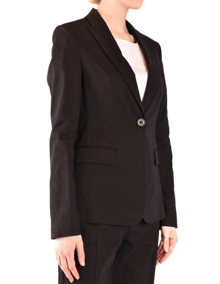 Pinko veste femme noire lin mélangé | ChoixMode