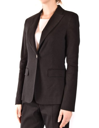 Pinko veste femme noire lin mélangé | ChoixMode