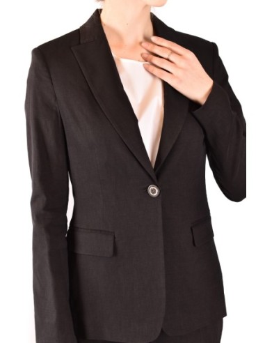 Pinko veste femme noire lin mélangé | ChoixMode