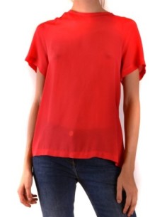 Pinko blouse femme rouge manches courtes | ChoixMode