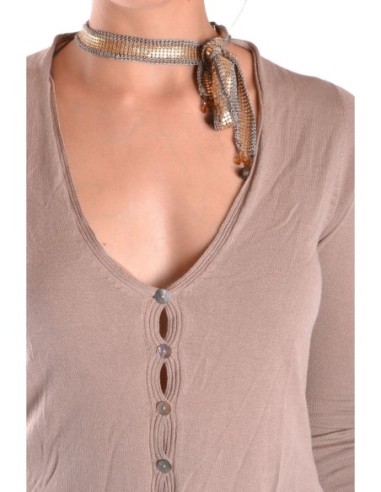 Pinko cardigan femme beige viscose | ChoixMode