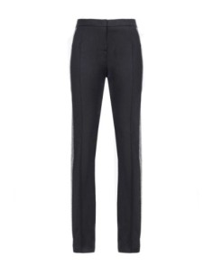 Pinko pantalon femme noir laine viscose | ChoixMode
