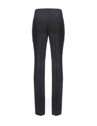 Pinko pantalon femme noir laine viscose | ChoixMode