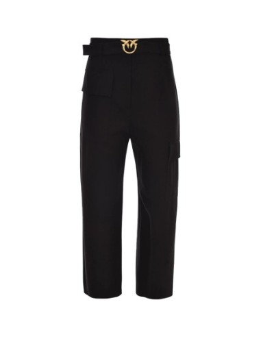 Pinko pantalon femme noir multi-poches | ChoixMode