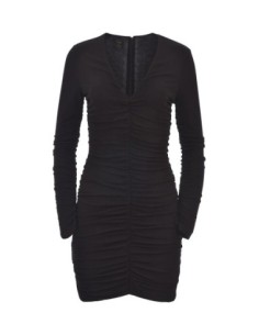 Pinko robe femme noire manches longues | ChoixMode
