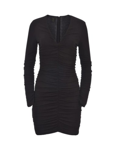 Pinko robe femme noire manches longues | ChoixMode