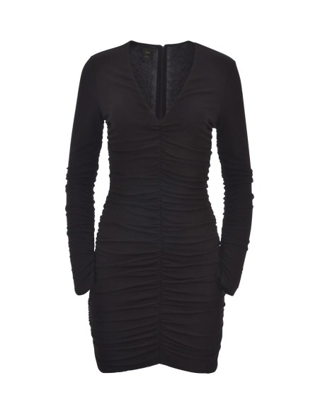 Pinko robe femme noire manches longues | ChoixMode