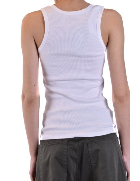 Pinko débardeur femme blanc coton stretch | ChoixMode