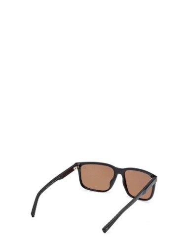 Timberland lunettes soleil carrées noires UV | ChoixMode