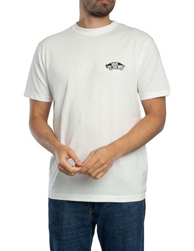Vans t-shirt homme blanc imprimé coton | ChoixMode