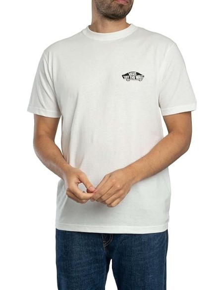 Vans t-shirt homme blanc imprimé coton | ChoixMode