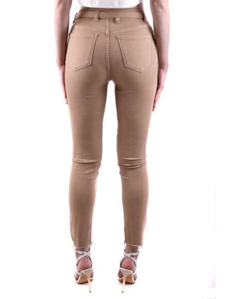 Pinko pantalon femme beige poches pratiques | ChoixMode
