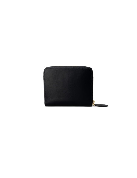 Pinko portefeuille femme noir cuir compact | ChoixMode