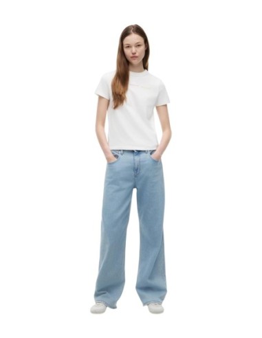 Tommy Hilfiger Jeans t-shirt femme blanc | Choixmode