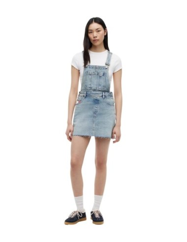 Tommy Hilfiger Jeans jupe femme bleue stretch | Choixmode