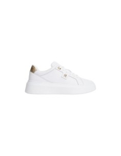 Tommy Hilfiger baskets femme blanches cuir | Choixmode