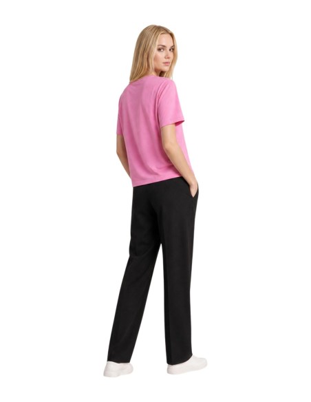 Tommy Hilfiger Jeans t-shirt femme fuchsia | Choixmode