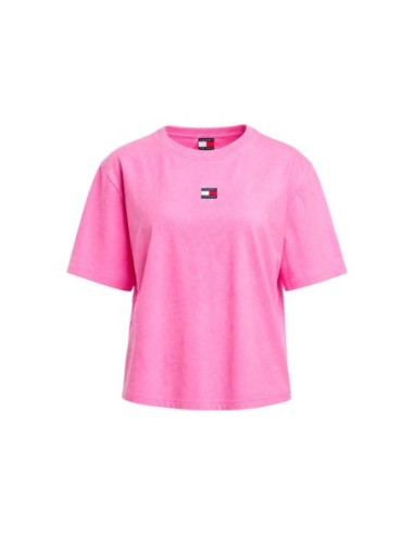 Tommy Hilfiger Jeans t-shirt femme fuchsia | Choixmode