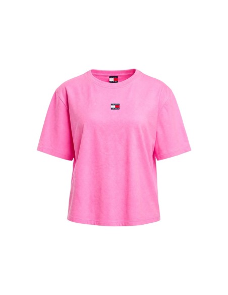 Tommy Hilfiger Jeans t-shirt femme fuchsia | Choixmode