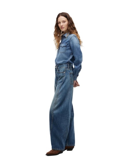Tommy Hilfiger Jeans jean femme bleu barrel | Choixmode