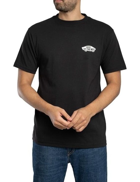 Vans t-shirt homme noir imprimé coton | Choixmode