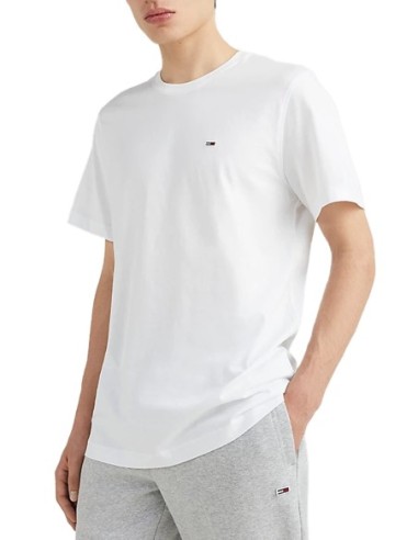 Tommy Hilfiger t-shirt homme blanc coton | Choixmode