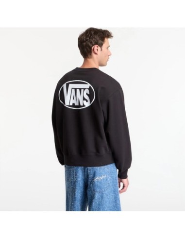 Vans sweat homme noir imprimé streetwear | Choixmode