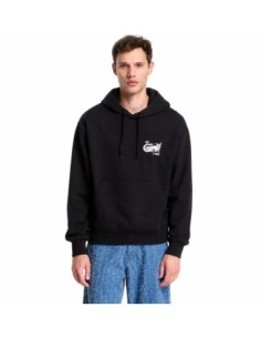 Vans sweat homme noir imprimé poche frontale | Choixmode