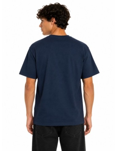 Vans T-shirt homme bleu imprimé coton | Choixmode