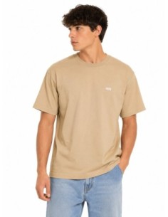 Vans T-shirt homme beige coton casual | Choixmode