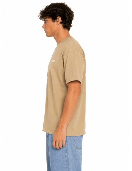 Vans T-shirt homme beige coton casual | Choixmode