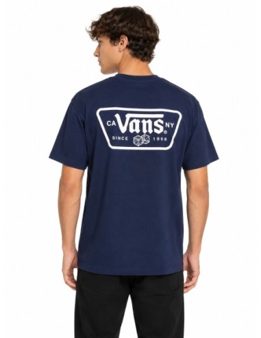 Vans T-shirt homme bleu imprimé graphique | Choixmode