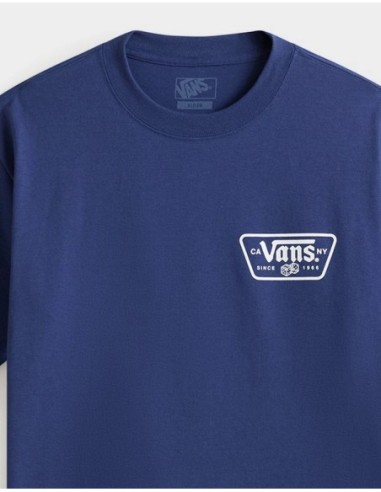 Vans T-shirt homme bleu imprimé graphique | Choixmode