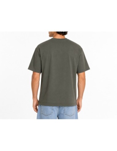 Vans T-shirt homme vert coton confortable | Choixmode