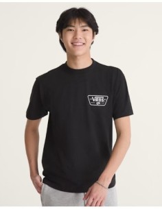 Vans T-shirt homme noir imprimé coton | Choixmode