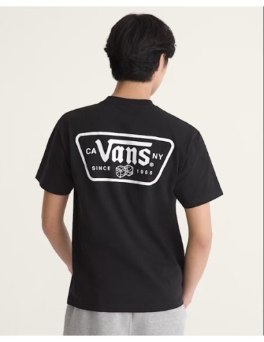 Vans T-shirt homme noir imprimé coton | Choixmode