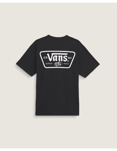Vans T-shirt homme noir imprimé coton | Choixmode