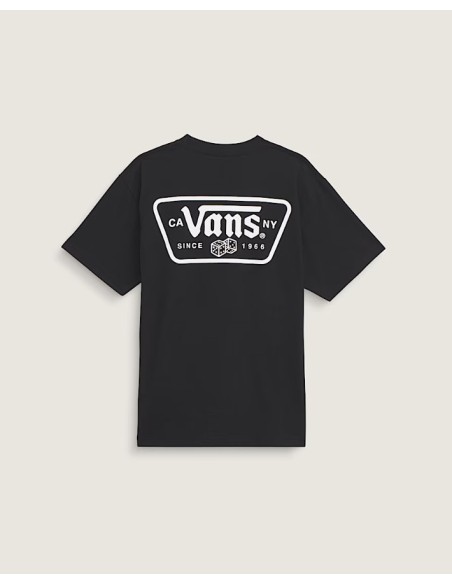 Vans T-shirt homme noir imprimé coton | Choixmode
