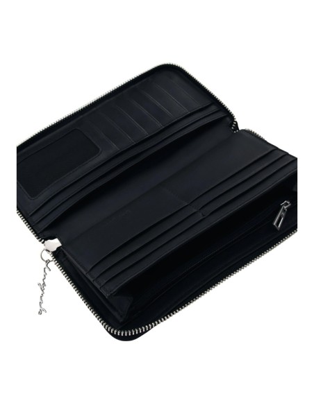 Desigual Portefeuille Femme Noir Imprimé – Pratique & Stylé