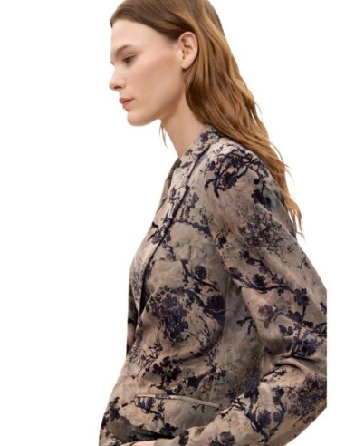 Desigual Veste Femme Beige Florale – Style Féminin