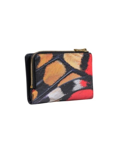 Desigual Portefeuille Femme Noir Imprimé Compact – Pratique & Stylé