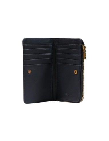 Desigual Portefeuille Femme Noir Imprimé Compact – Pratique & Stylé