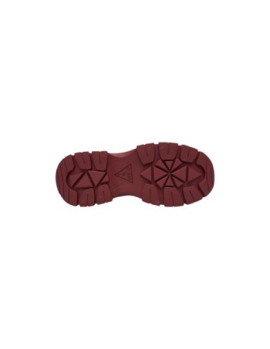 Guess Baskets Femme Bordeaux Plateforme – Style Urbain