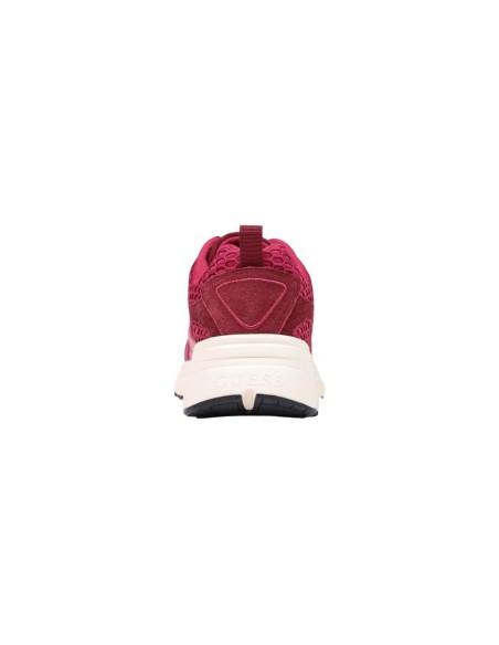 Guess Baskets Femme Bordeaux Plateforme – Moderne & Chic
