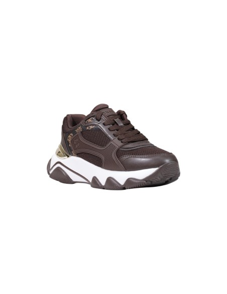 Guess Baskets Femme Marron Chaussures Basses – Style Urbain