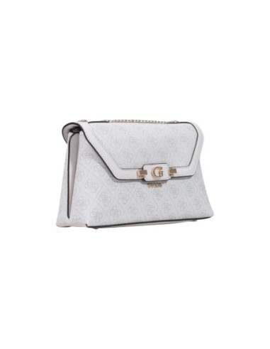 Guess Sac Femme Blanc Logo – Format Compact