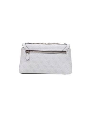 Guess Sac Femme Blanc Logo – Format Compact