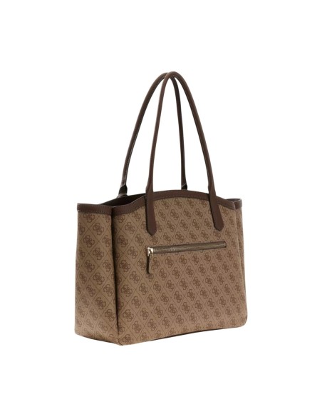 Guess Grand Sac Femme Marron Logo – Format XL Chic