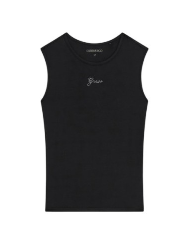 Guess Top Femme Noir Modal – Élégance & Confort