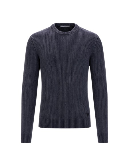 Guess Pull Homme Noir Coton – Style Moderne